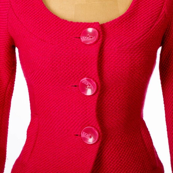 Arden B. Women's Red Blazer - Picture 5 of 5